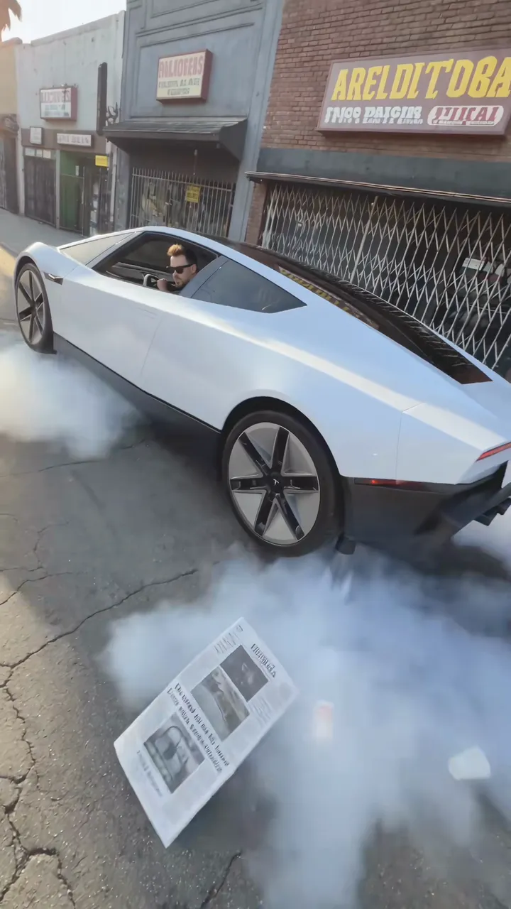 Flying Car video template
